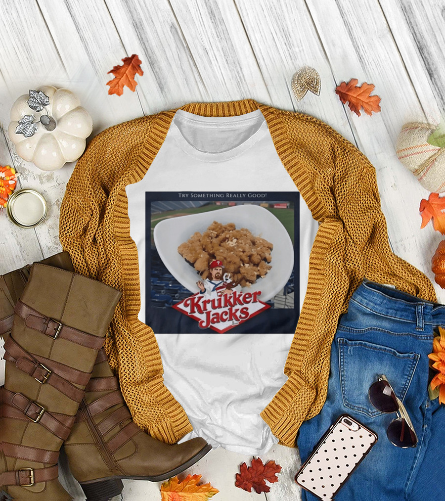 Krukker Jacks Try Something Really Good Stadium Treat T-Shirt