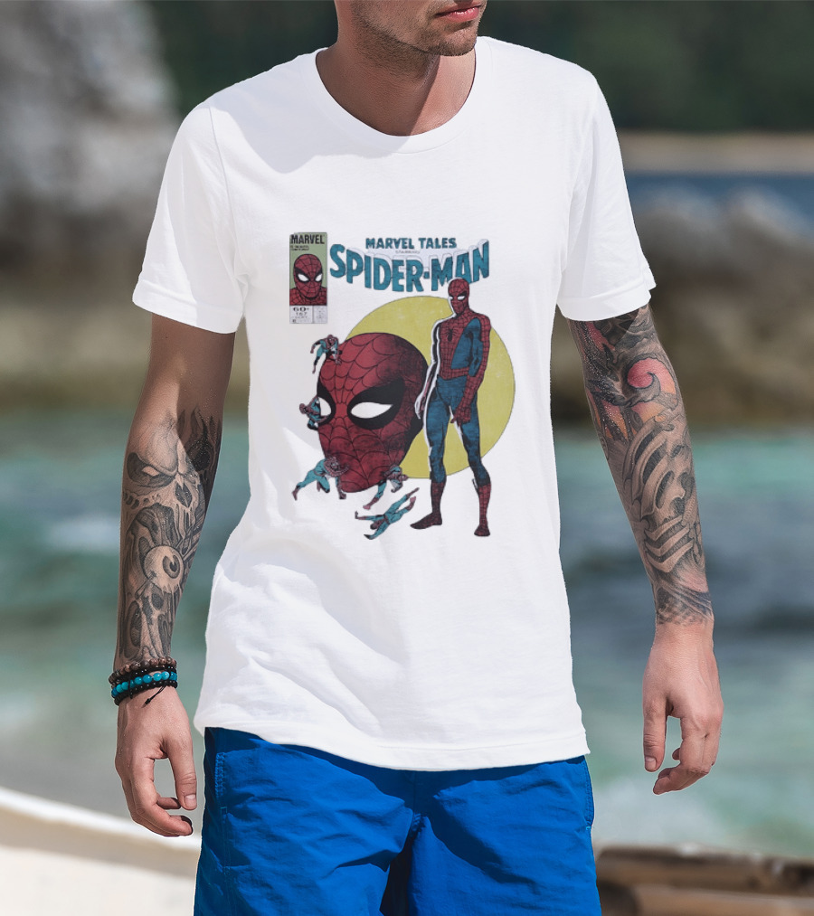 Marvel Tales Starring Spider Man Comic Cover Iconic Vintage Style 60 Cent Issue T-Shirt