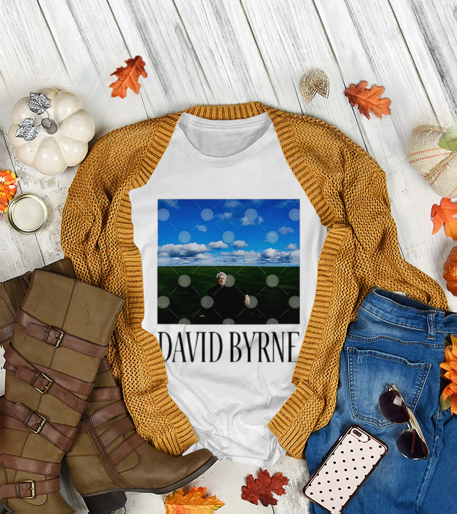 David Byrne Musician Scenic Landscape T-Shirt