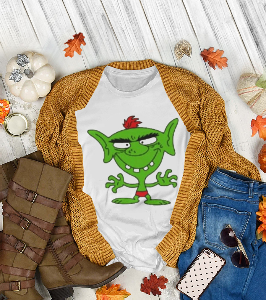 Green Goblin On Baby Yoda T-Shirt