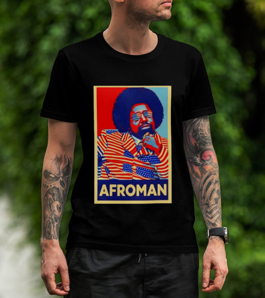 Afroman American Flag Glass Hope 2026 T-Shirt
