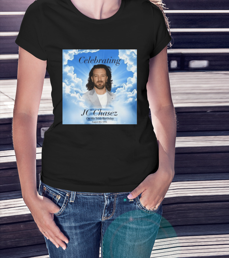 Celebrating JC Chasez On His 50th Birthday August 8th 1976 T-Shirt