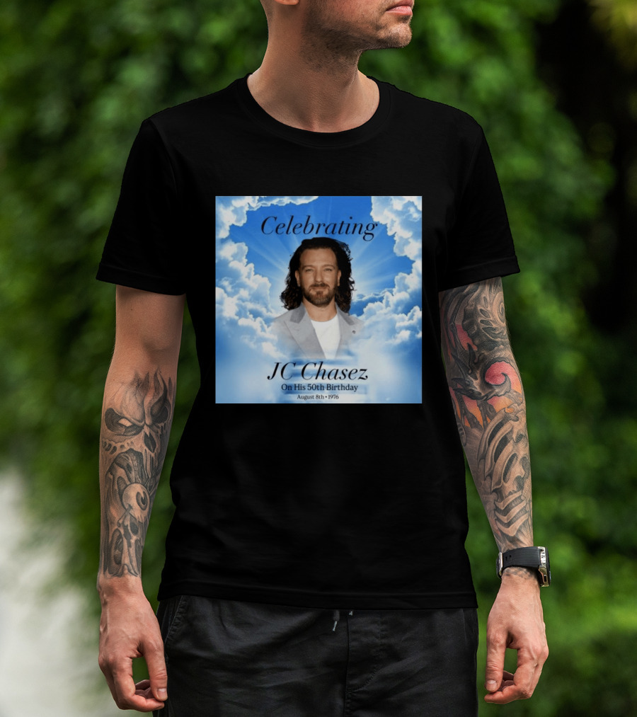 Celebrating JC Chasez On His 50th Birthday August 8th 1976 T-Shirt