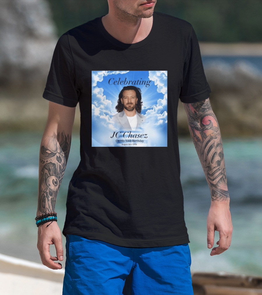 Celebrating JC Chasez On His 50th Birthday August 8th 1976 T-Shirt