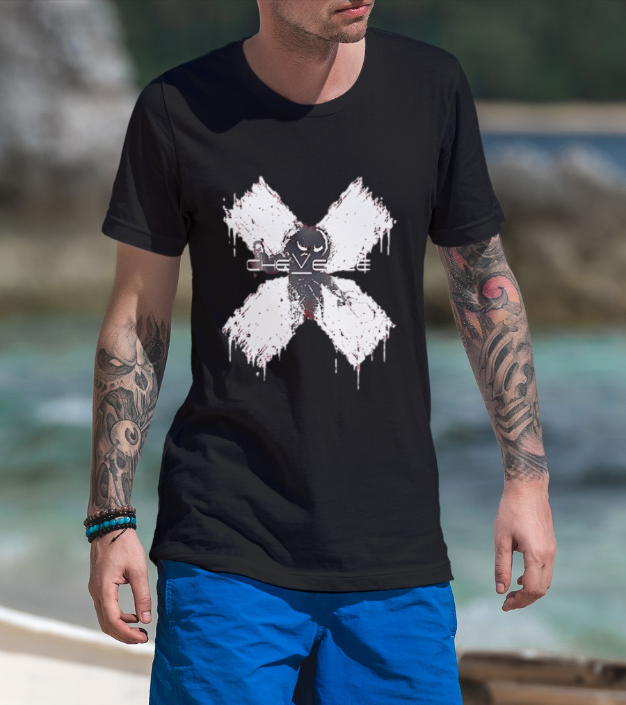 Chevelle Band Alternative Metal Hard Rock Distressed X T-Shirt