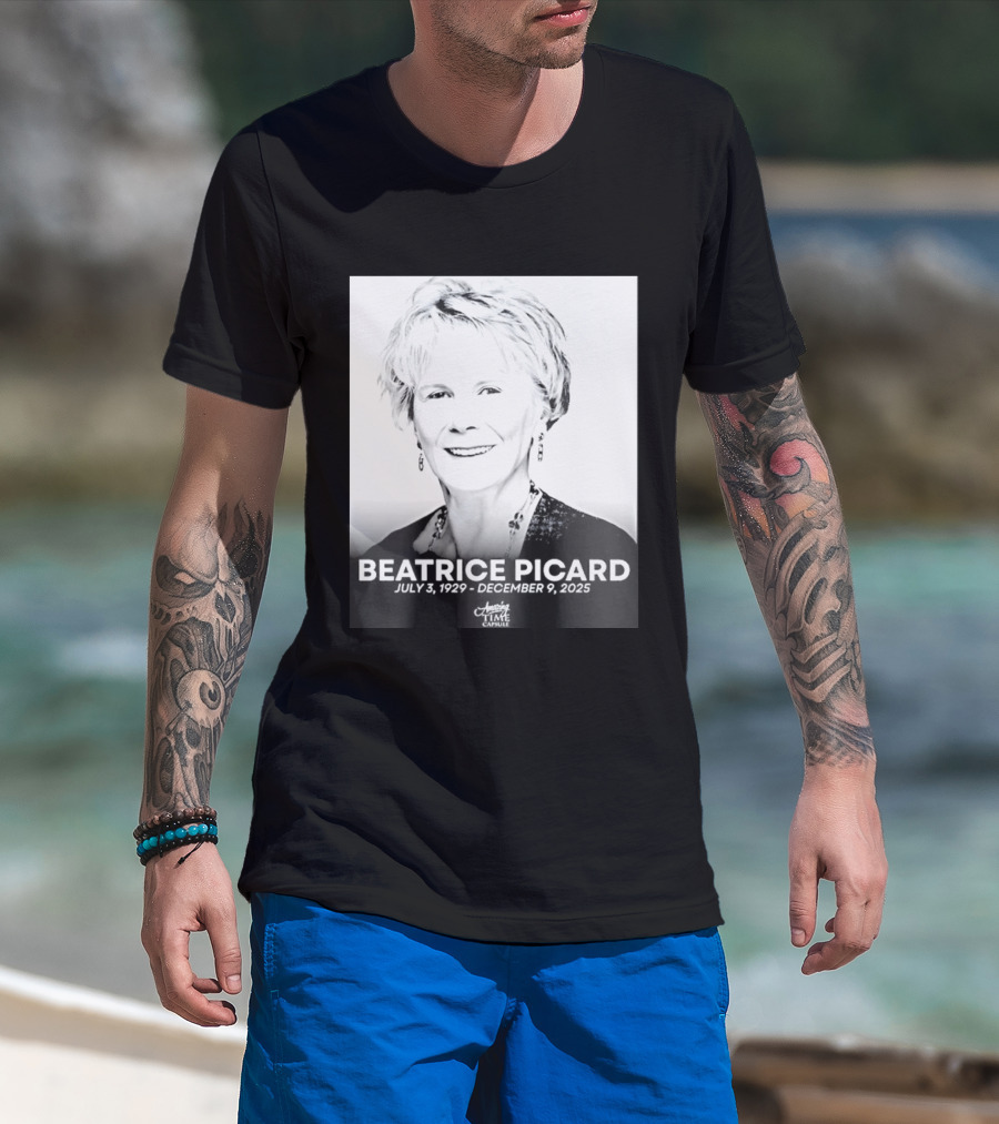 BEATRICE PICARD JULY 3 1929 DECEMBER 9 2025 America's Time Capsule T-Shirt