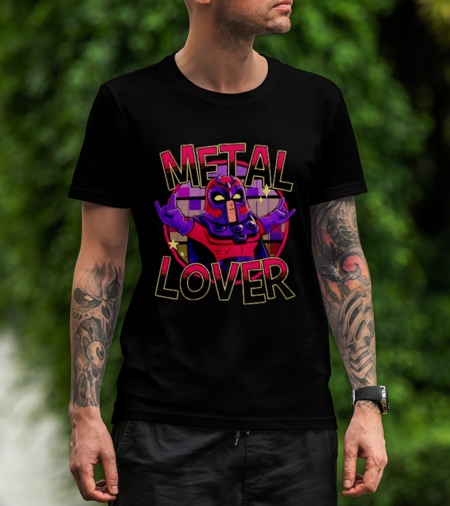 Magneto Metal Lover Marvel X Men Comic Book T-Shirt