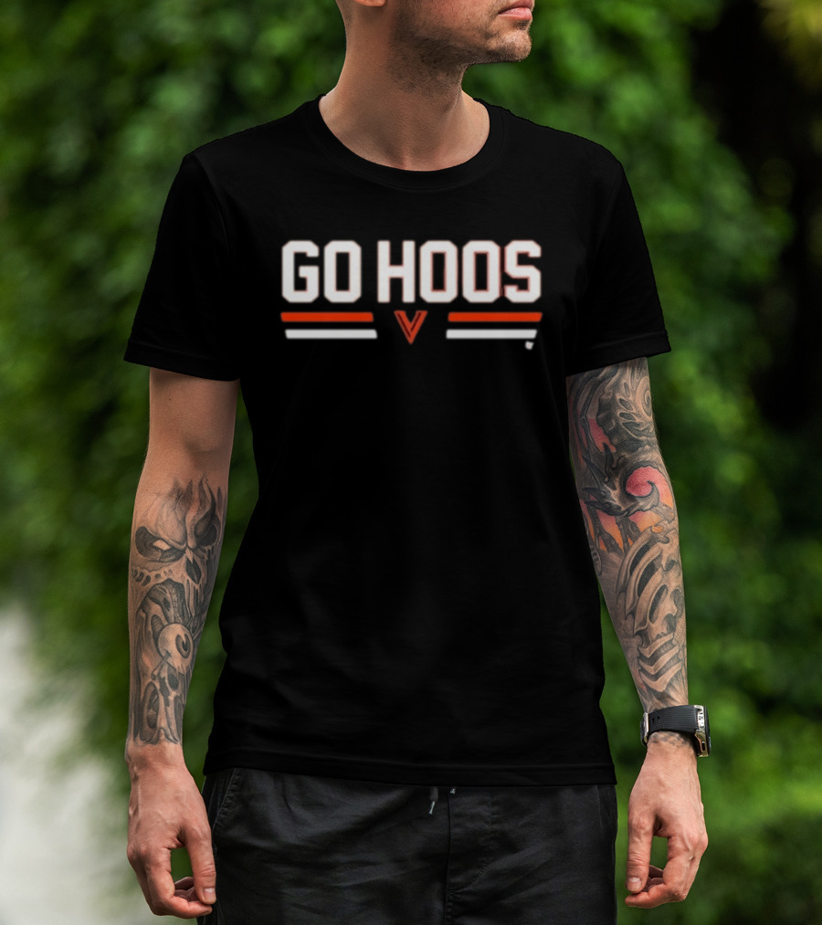 Go Hoos Virginia Cavaliers UVA Fans Spirit T-Shirt