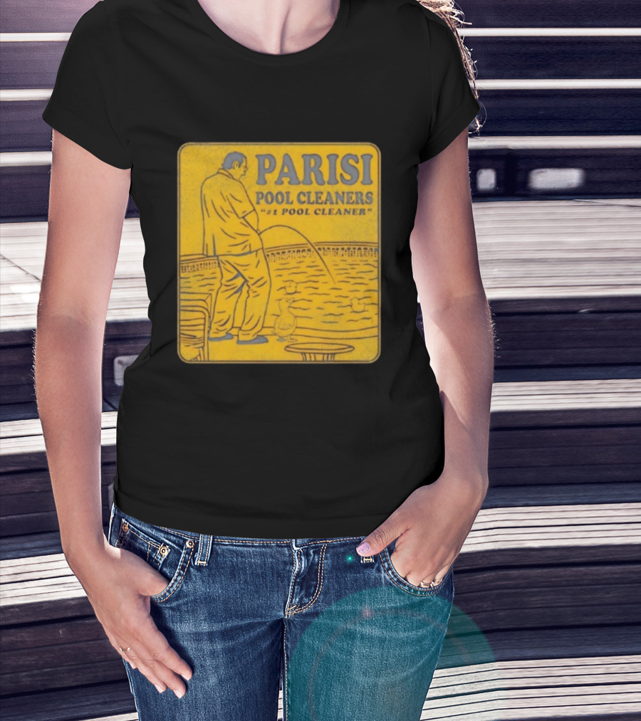 Parisi Pool Cleaners "#1 Pool Cleaner" Vintage Humorous T-Shirt
