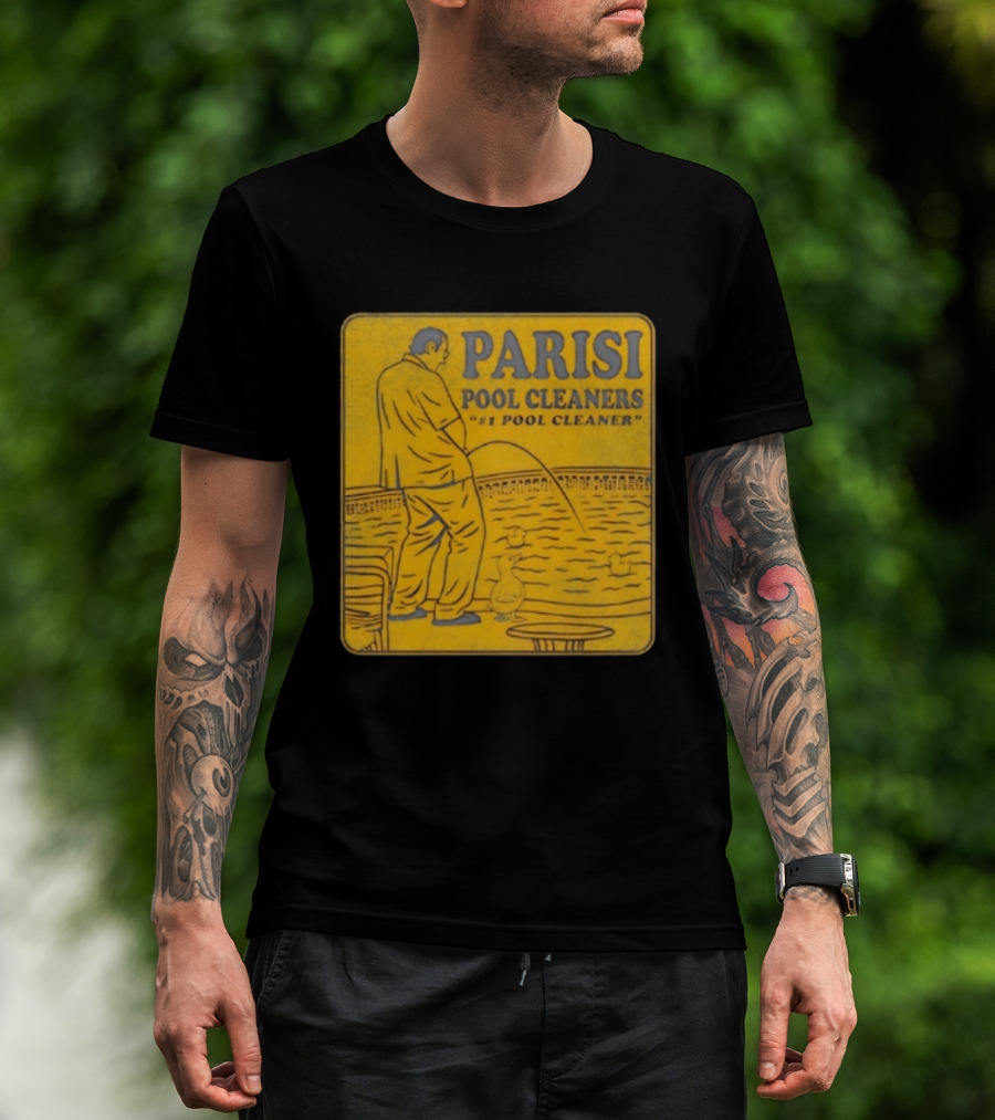 Parisi Pool Cleaners "#1 Pool Cleaner" Vintage Humorous T-Shirt
