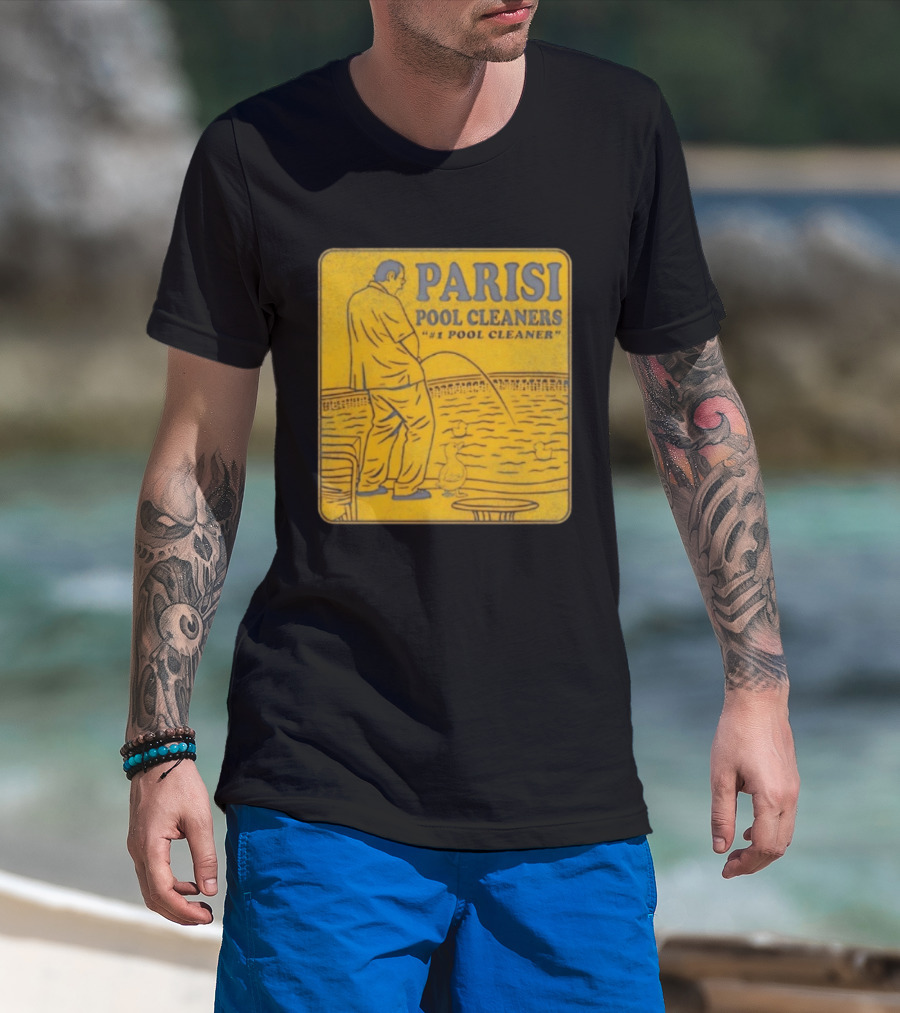 Parisi Pool Cleaners "#1 Pool Cleaner" Vintage Humorous T-Shirt