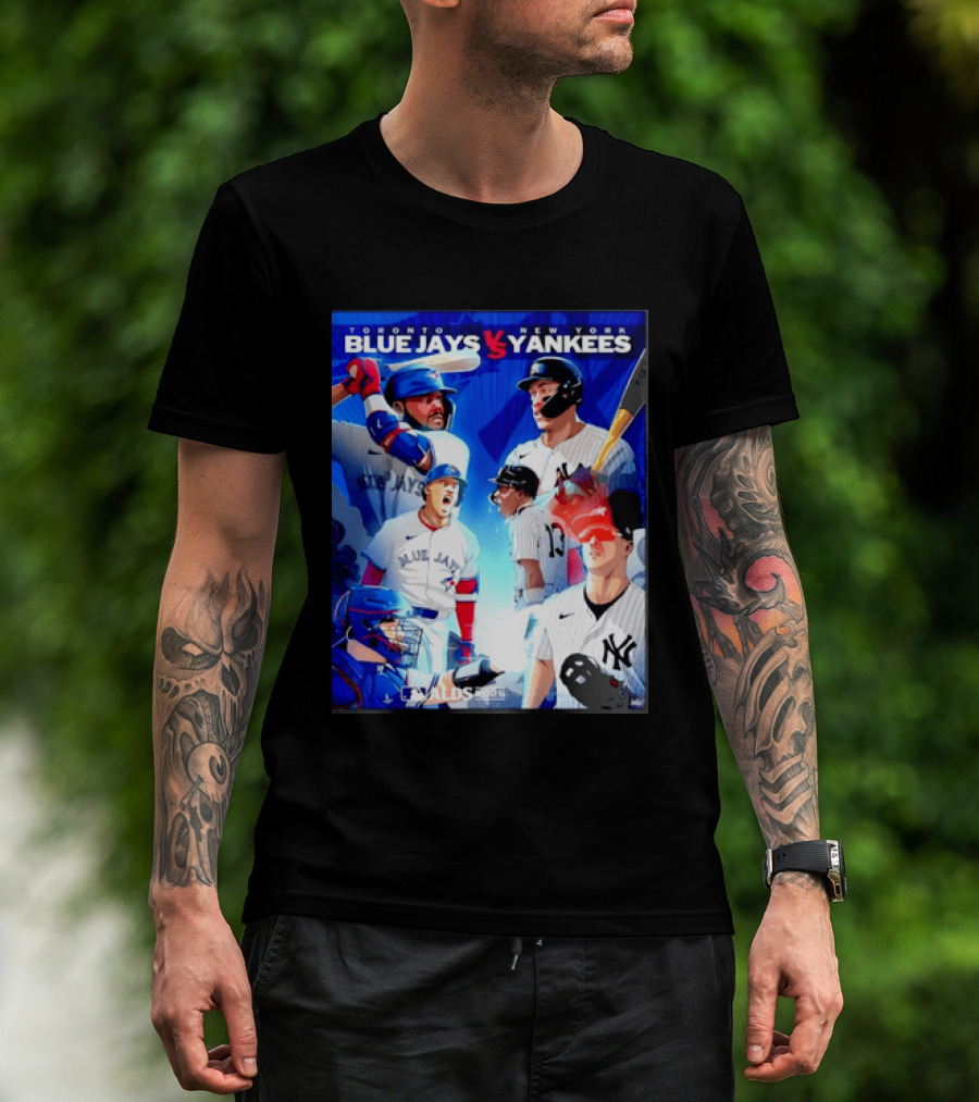 Toronto Blue Jays Vs New York Yankees ALDS 2025 MLB Showdown T-Shirt
