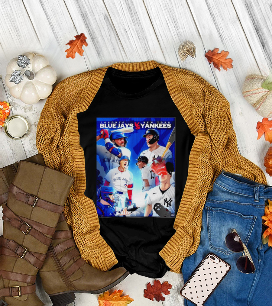 Toronto Blue Jays Vs New York Yankees ALDS 2025 MLB Showdown T-Shirt