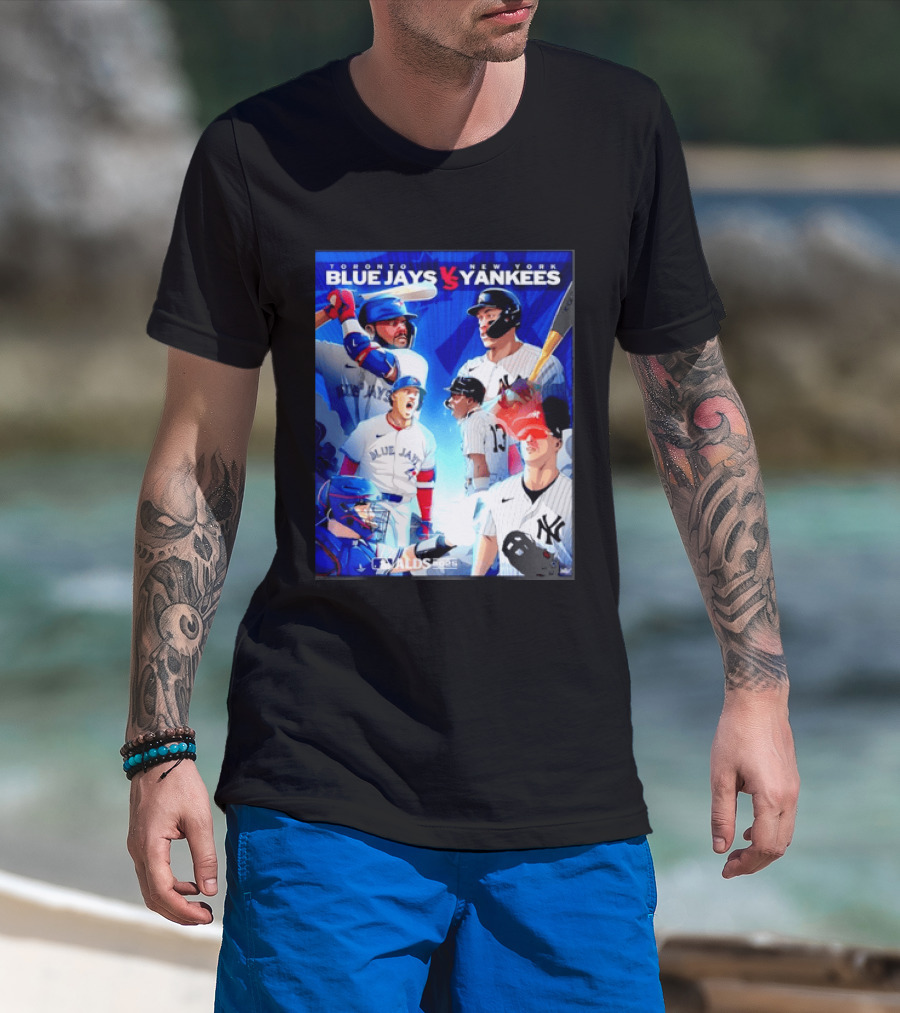 Toronto Blue Jays Vs New York Yankees ALDS 2025 MLB Showdown T-Shirt