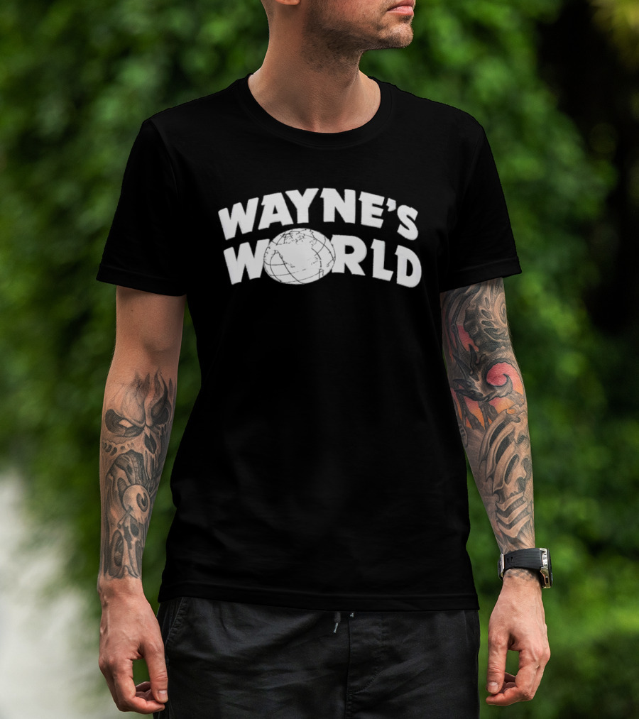 Wayne's World 90s Comedy Classic Film Merchandise T-Shirt