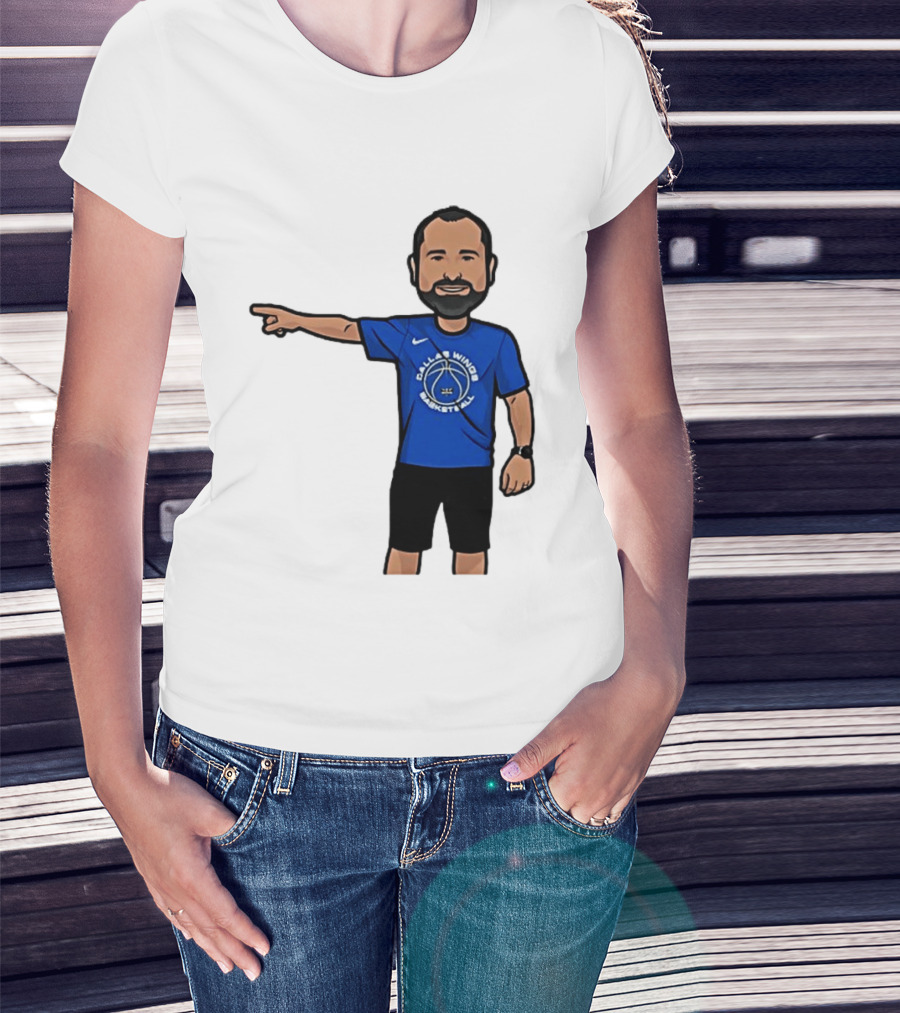 Dallas Wings Basketball Coach Jose Fernandez Classic Nike T-Shirt