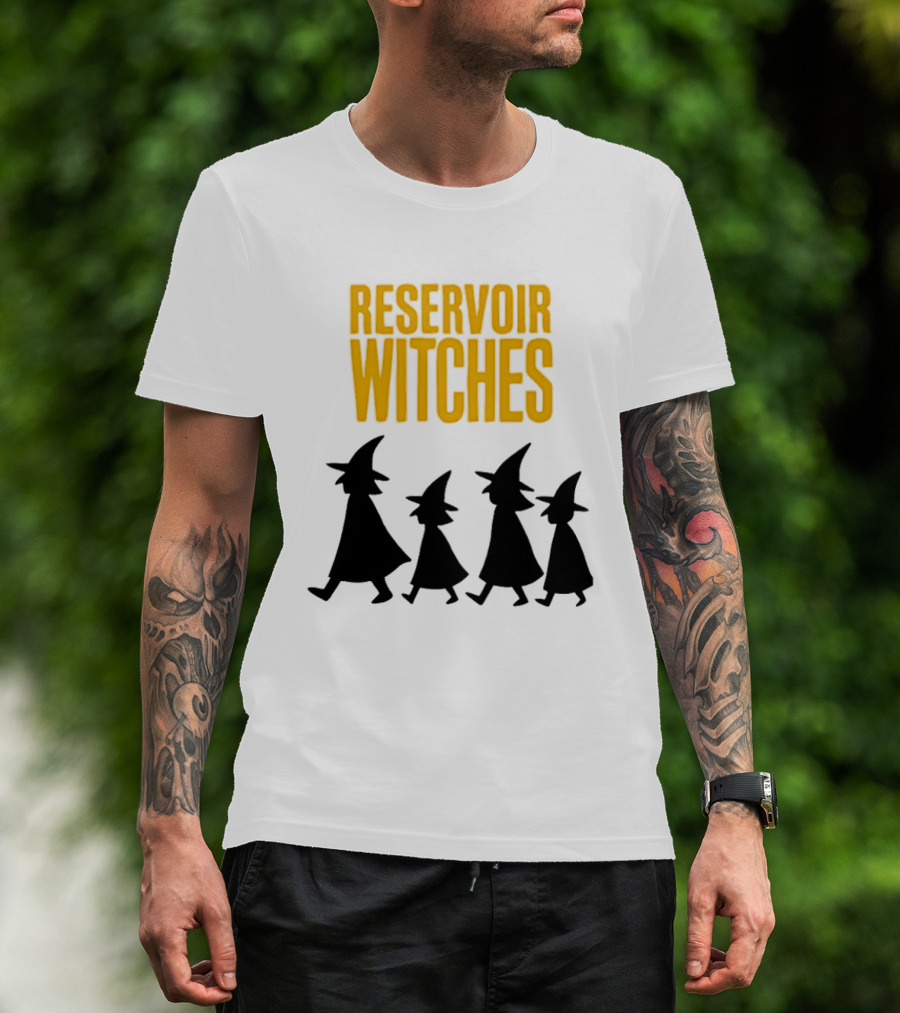 Reservoir Witches Walking In Silhouette With Classic Halloween T-Shirt