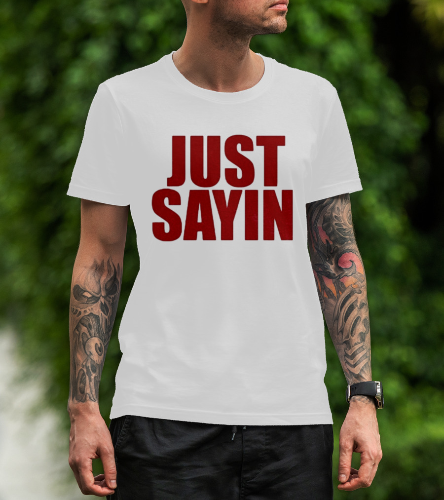 Ohio State Buckeyes Football 2025 Julian Sayin Just Sayin T-Shirt