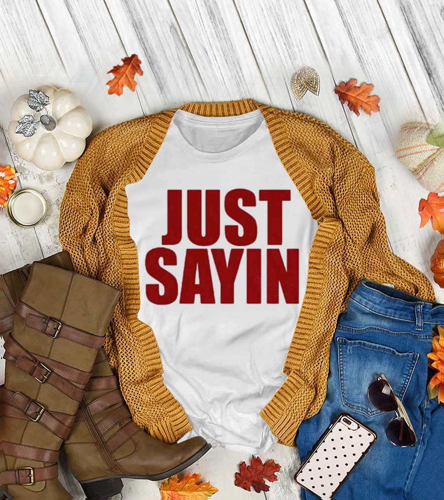 Ohio State Buckeyes Football 2025 Julian Sayin Just Sayin T-Shirt