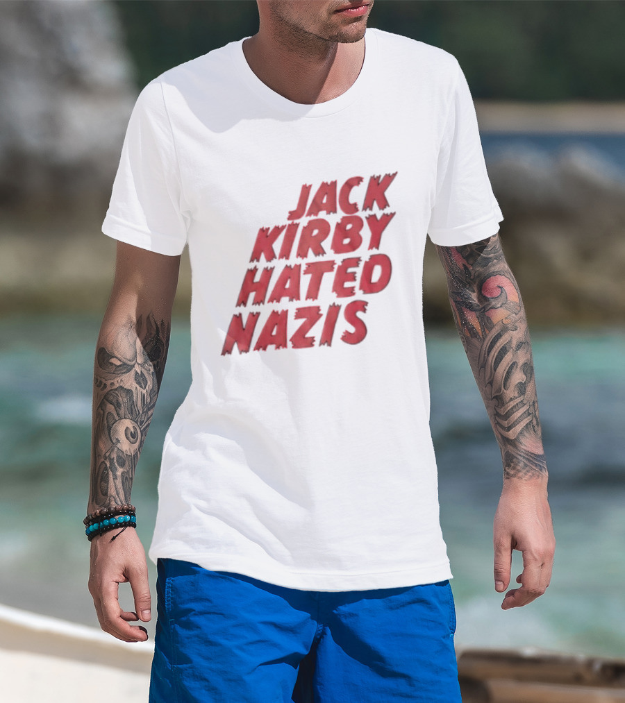 Jack Kirby Hated Nazis Limited Edition T-Shirt