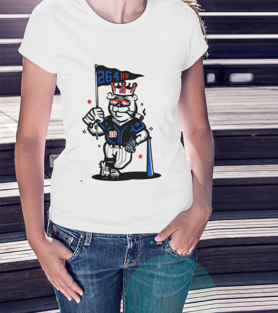Polar Pete 264HR King Of Queens Ny Mets Christmas T-Shirt