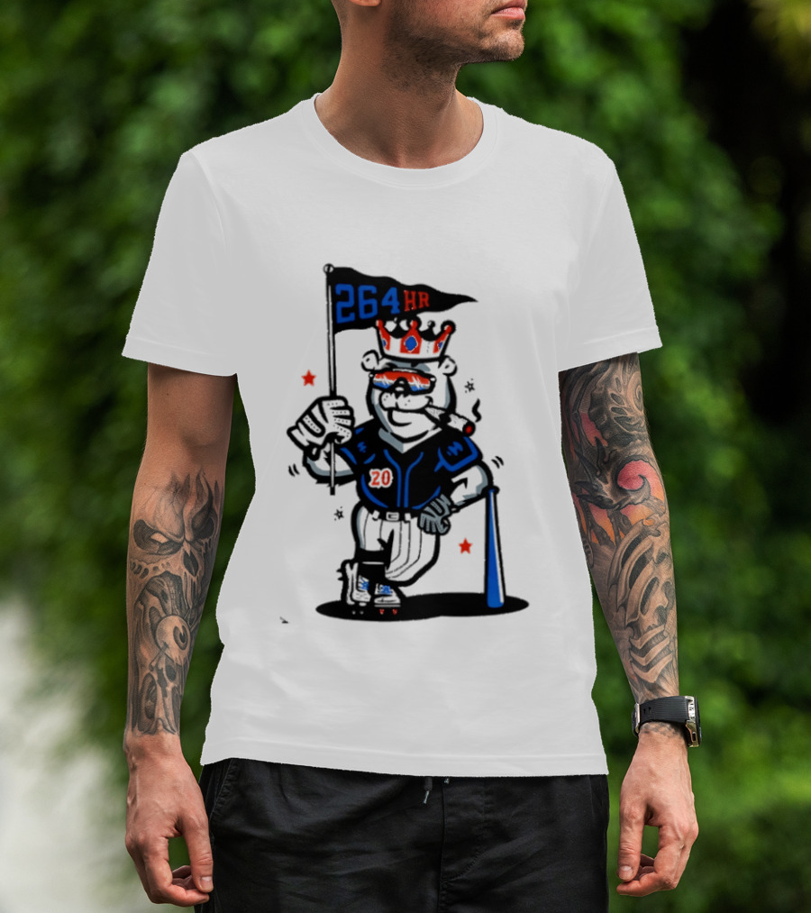 Polar Pete 264HR King Of Queens Ny Mets Christmas T-Shirt