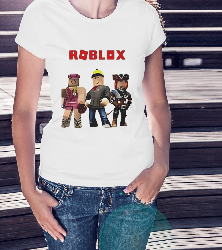 Roblox Cartoon Characters Game Adventure T-Shirt