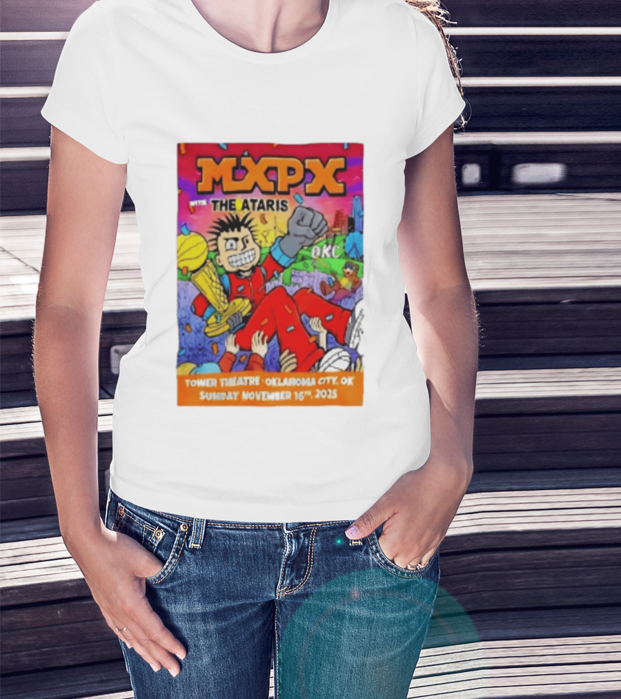 Mxpx With The Ataris Tower Theatre Oklahoma City November 16 2025 T-Shirt