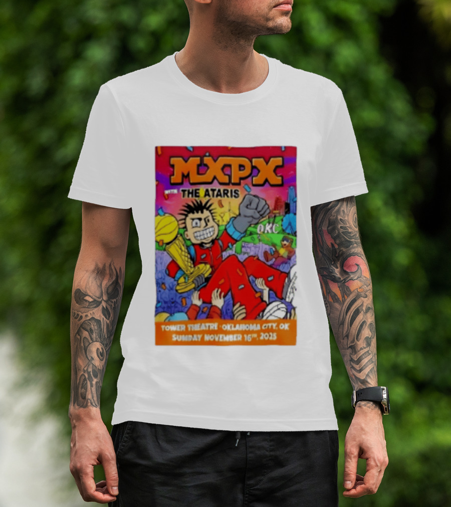 Mxpx With The Ataris Tower Theatre Oklahoma City November 16 2025 T-Shirt
