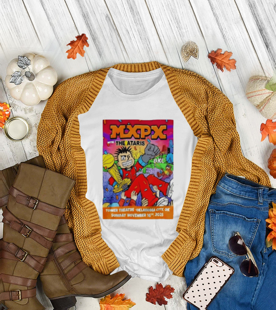 Mxpx With The Ataris Tower Theatre Oklahoma City November 16 2025 T-Shirt