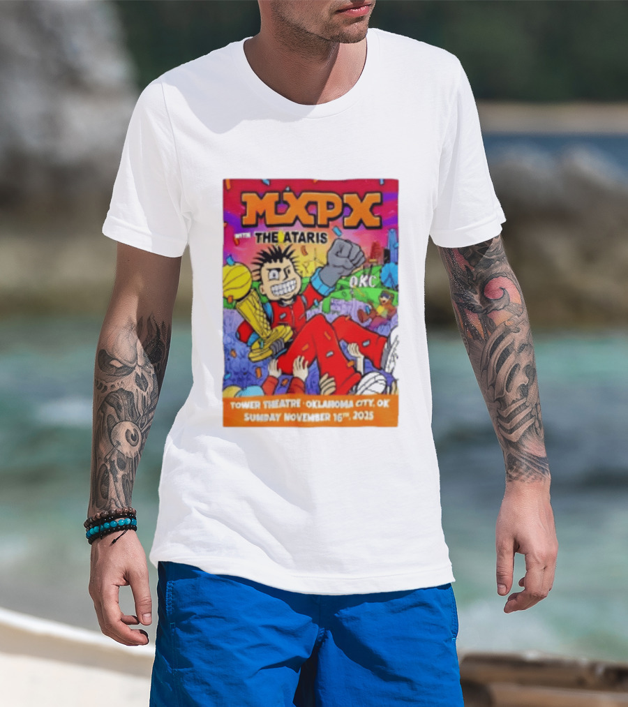 Mxpx With The Ataris Tower Theatre Oklahoma City November 16 2025 T-Shirt