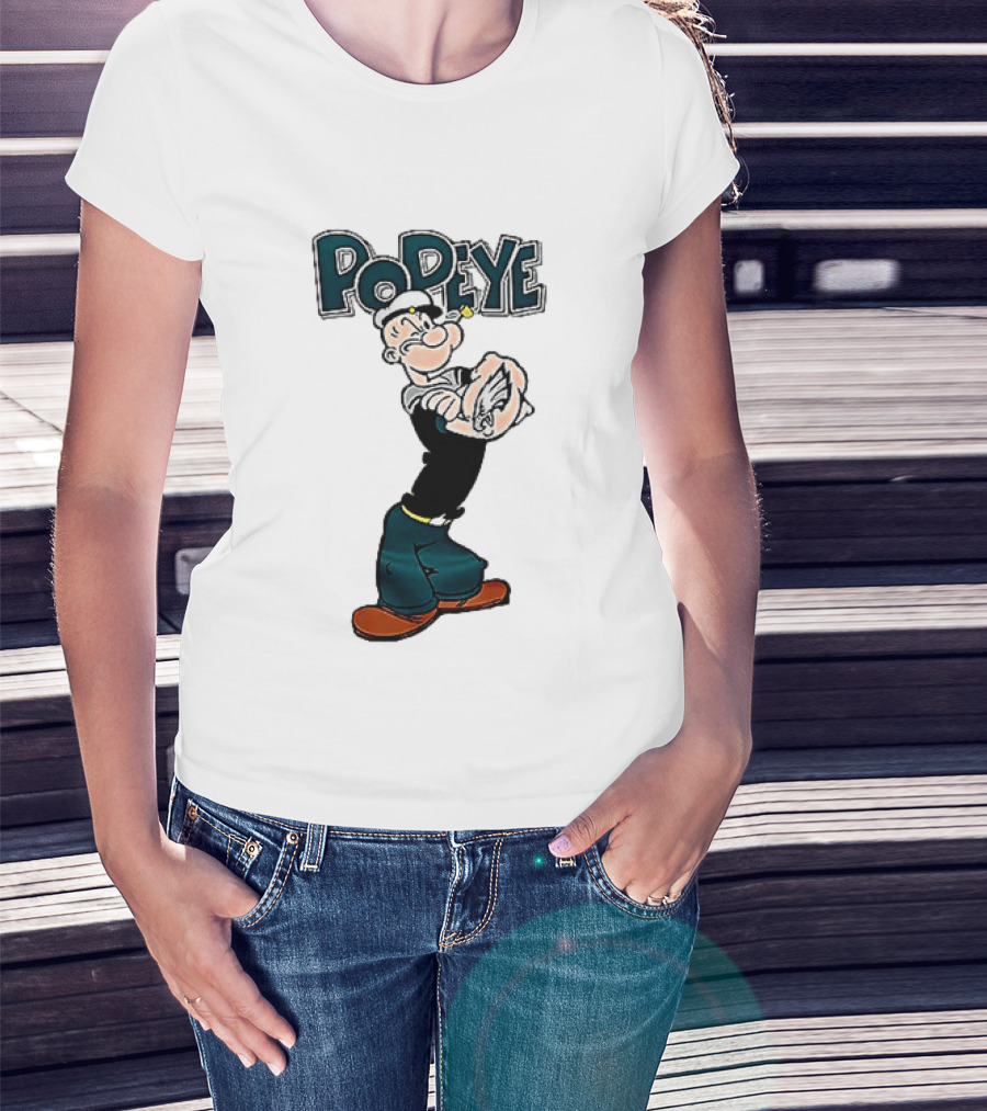 Philadelphia Eagles X Popeye I Yam What I Yam An Thats All I Yam T-Shirt