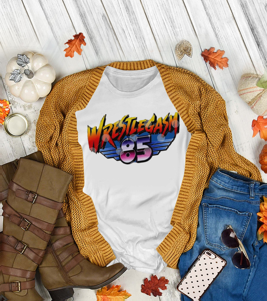 Wrestlegasm 85 Retro Wrestling 80s T-Shirt