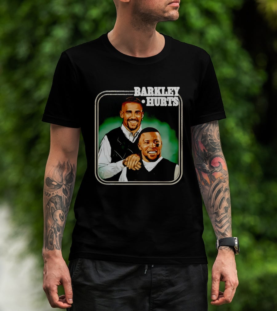 Barkley Hurts Philadelphia Eagles Comedy Show Parody 90s T-Shirt