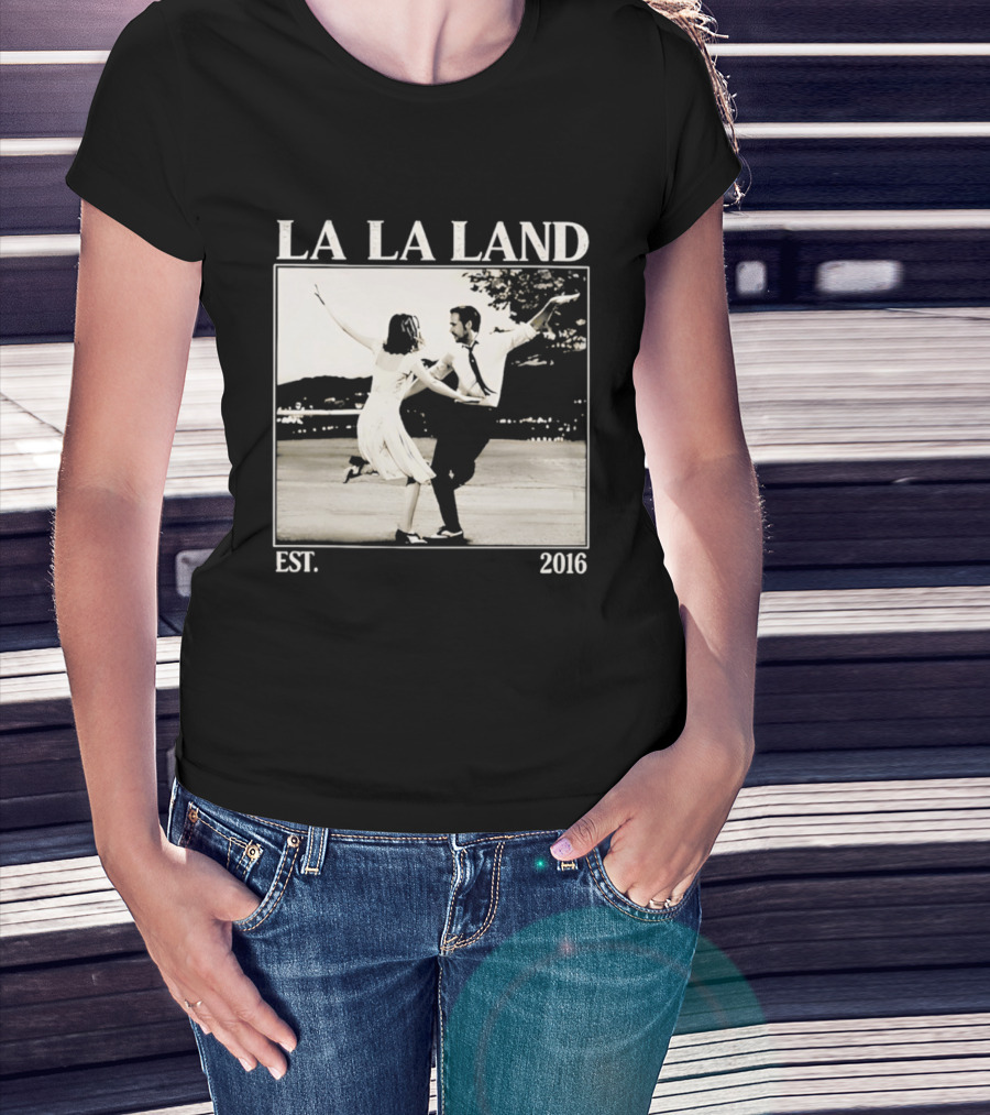 La La Land Est 2016 Dance Scene Emma Stone Ryan Gosling T-Shirt
