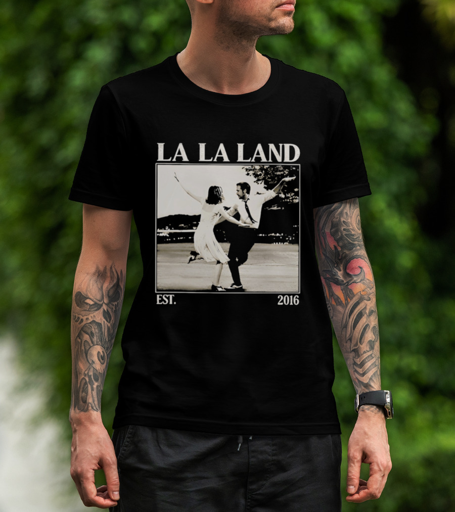 La La Land Est 2016 Dance Scene Emma Stone Ryan Gosling T-Shirt