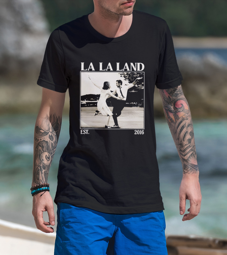 La La Land Est 2016 Dance Scene Emma Stone Ryan Gosling T-Shirt