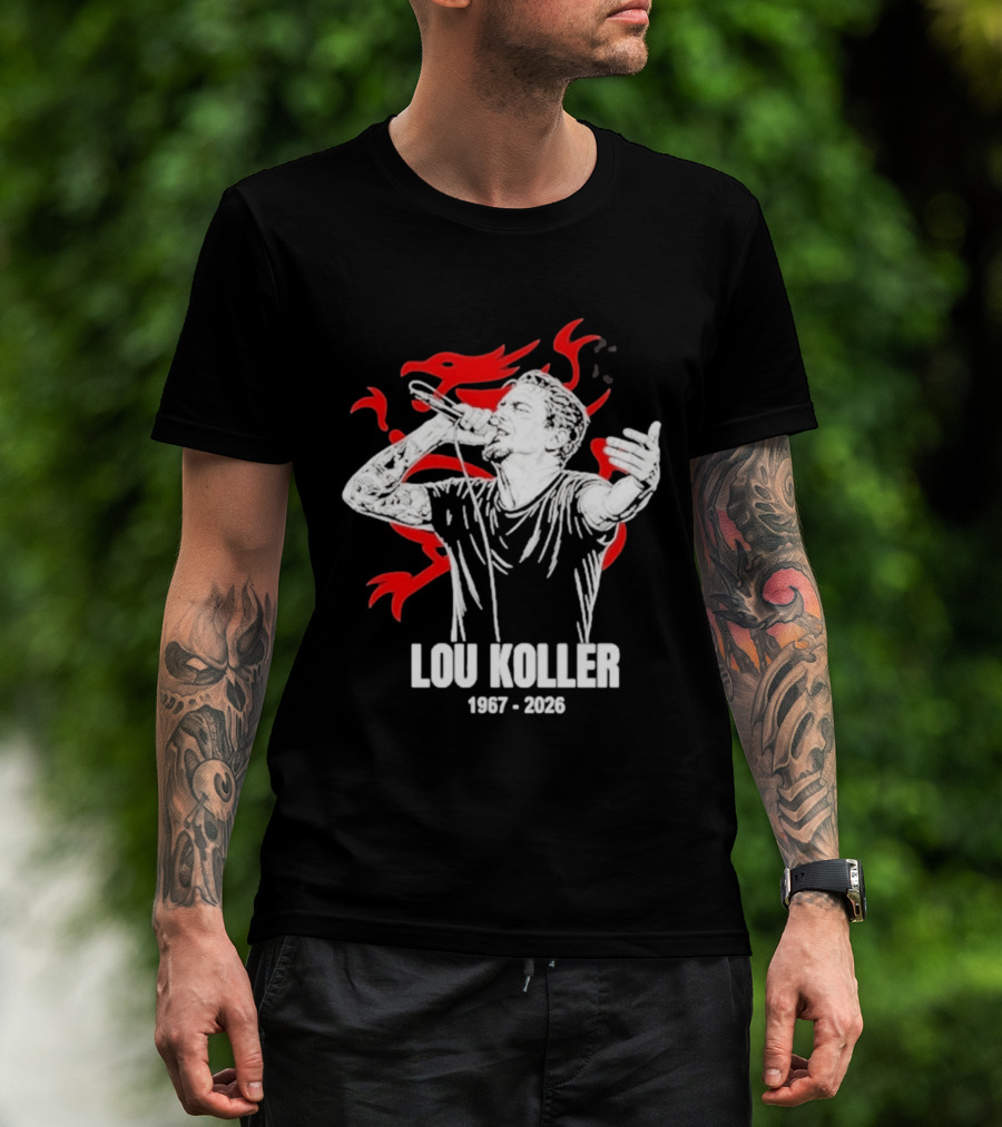 Lou Koller 1967 2026 Sick Of It All Mic Dragon T-Shirt