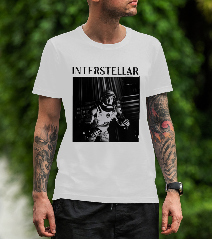 Interstellar 2014 Matthew McConaughey Spacesuit Scene T-Shirt