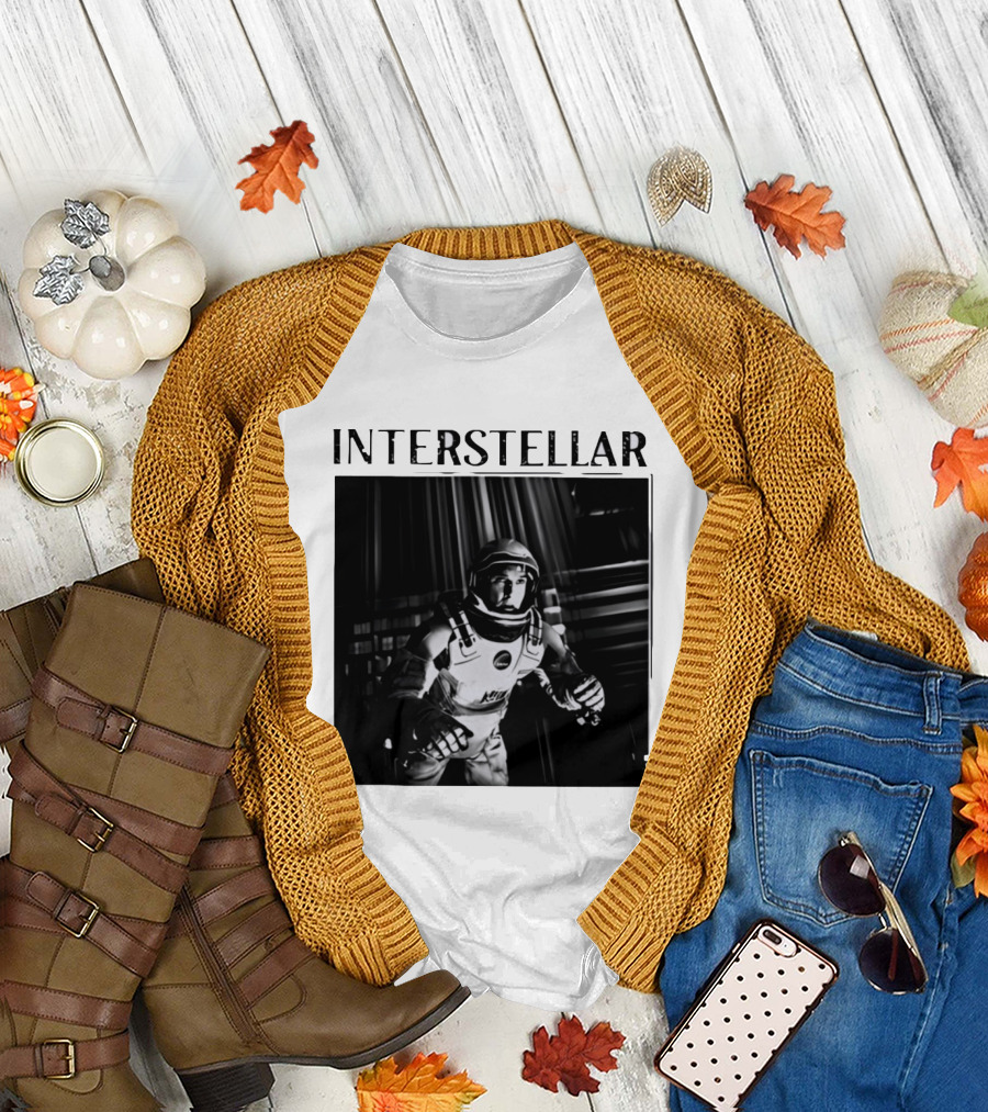 Interstellar 2014 Matthew McConaughey Spacesuit Scene T-Shirt