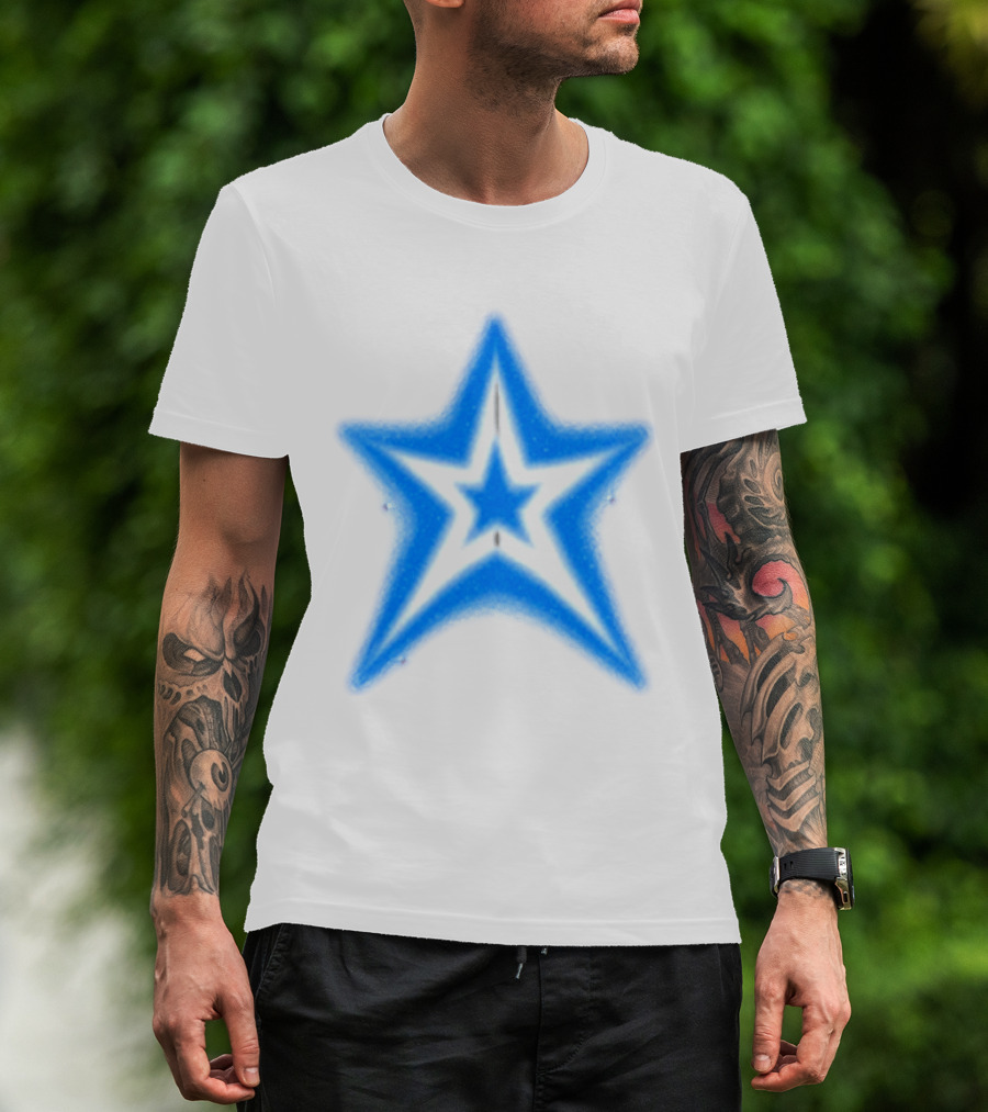 Karol G Store Matadora Zip Blue Star Starfish T-Shirt