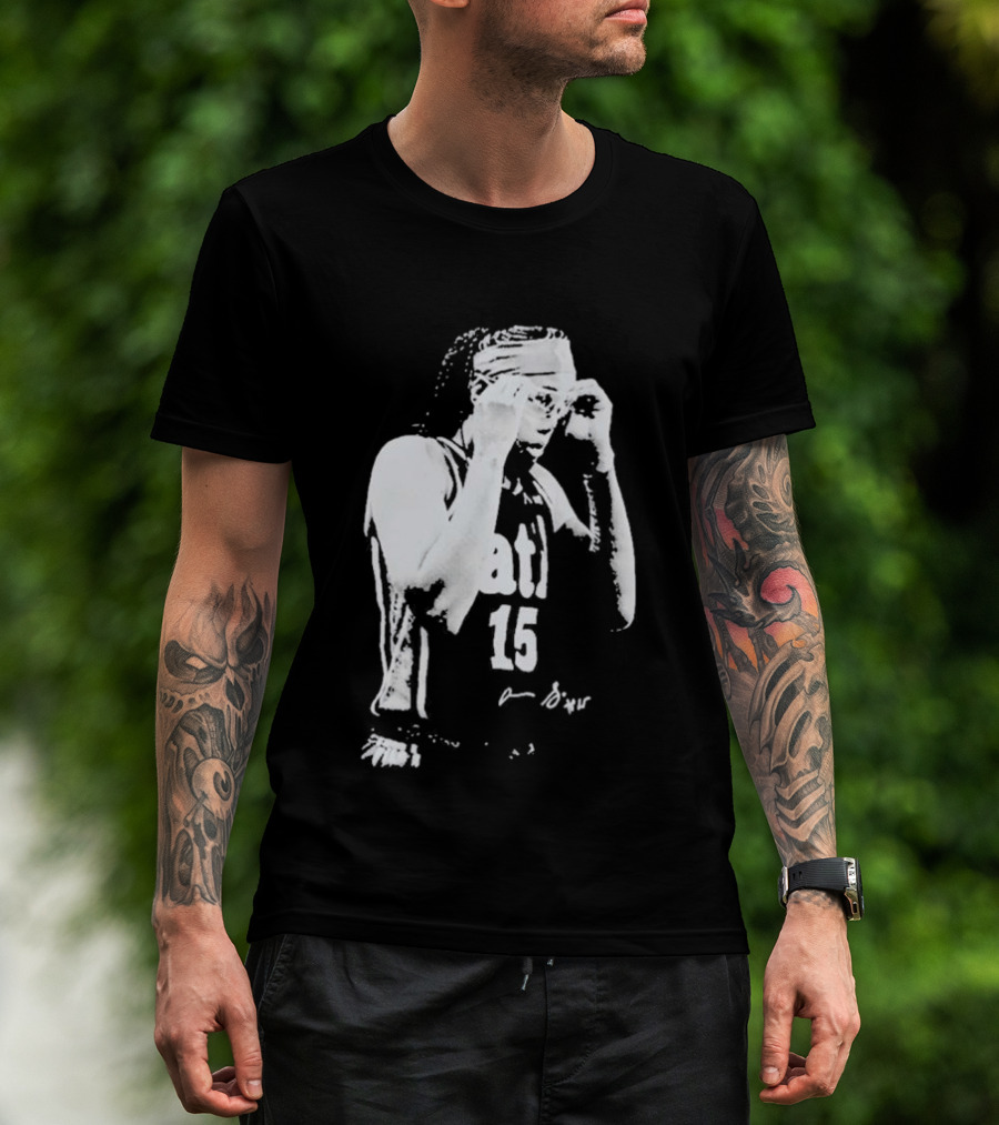 Allisha Gray Number 15 Goggles Gesture T-Shirt