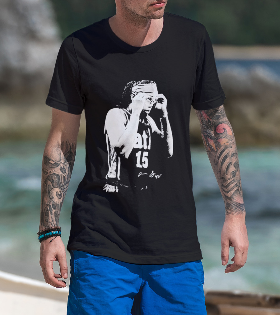 Allisha Gray Number 15 Goggles Gesture T-Shirt