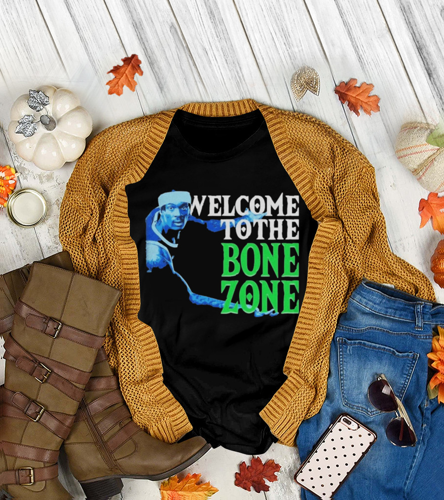 Welcome to the Bone Zone Minnesota Timberwolves Bones Hyland T-Shirt