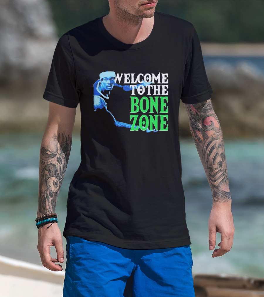 Welcome To The Bone Zone Minnesota Timberwolves Bones Hyland T-Shirt