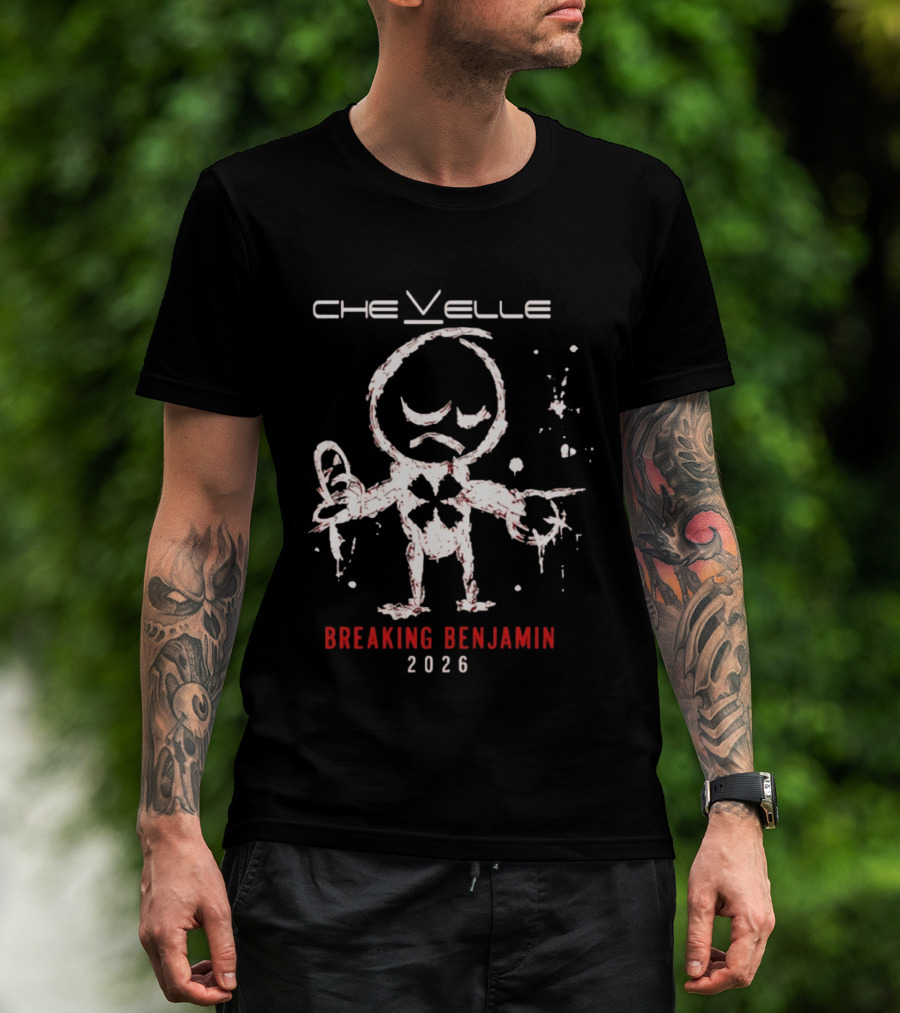 Chevelle Breaking Benjamin 2026 Tour T-Shirt