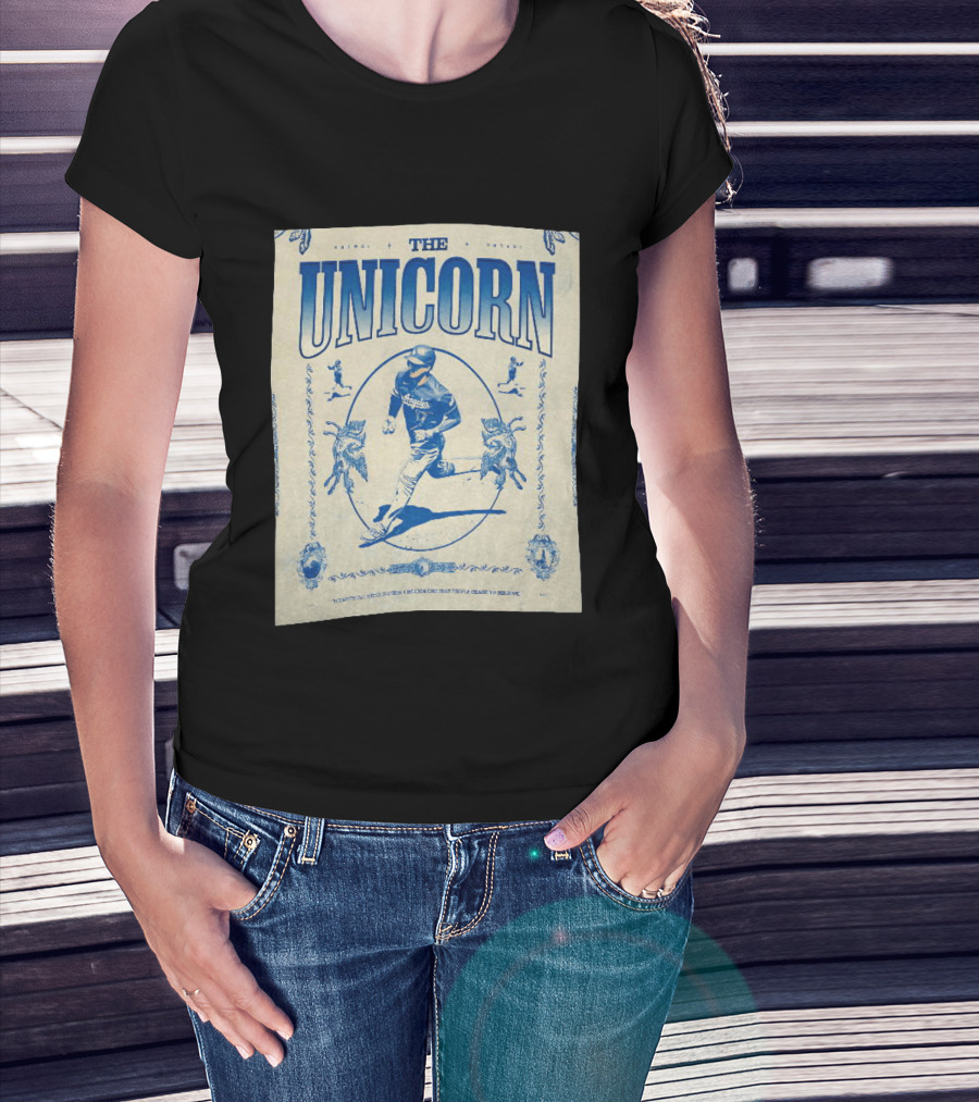 Shohei Ohtani The Unicorn Angels Dodgers Mythical Being Sports Star T-Shirt