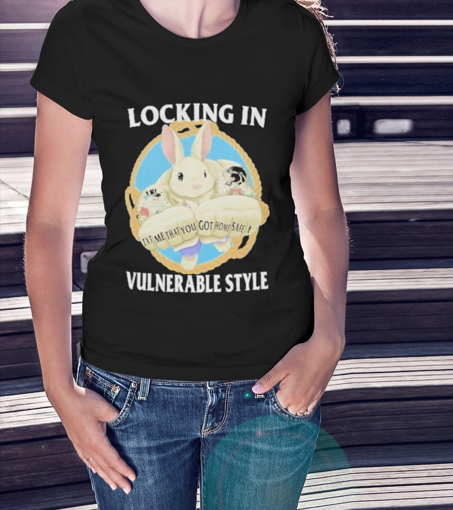 Locking In Vulnerable Style Rabbit T-Shirt
