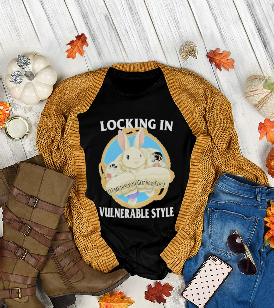 Locking In Vulnerable Style Rabbit T-Shirt