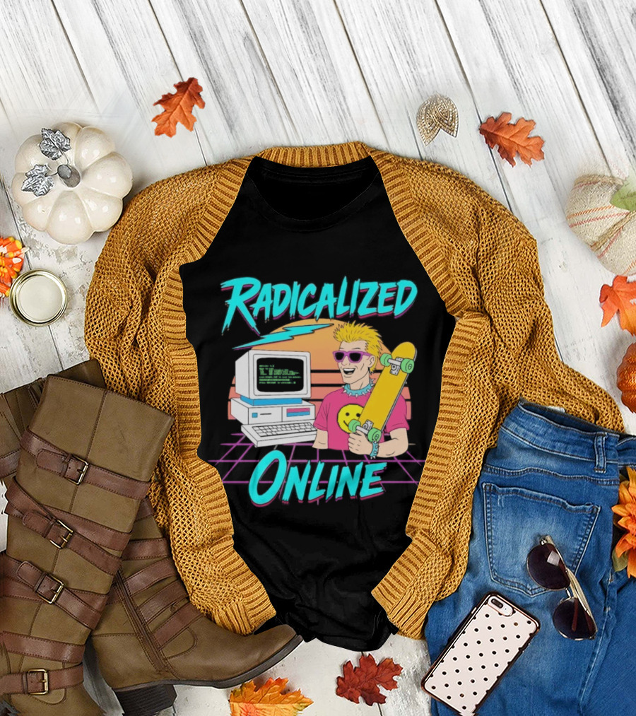 Radicalized Online Skater Computer T-Shirt